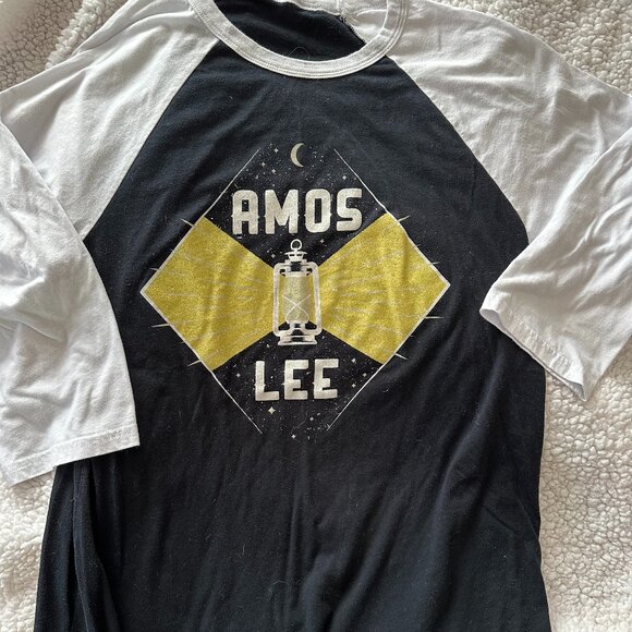 Amos Lee Raglan Shirt (official) - Picture 1 of 1